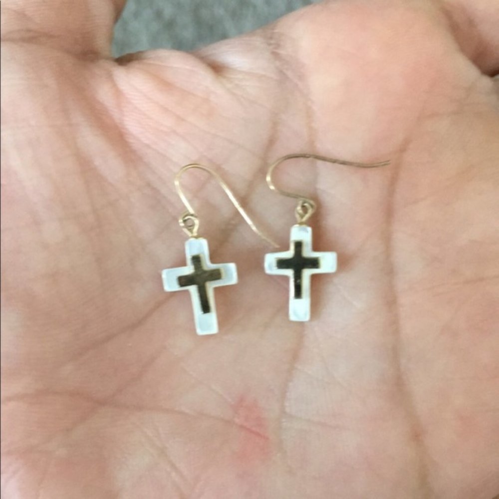 Cross Earrings